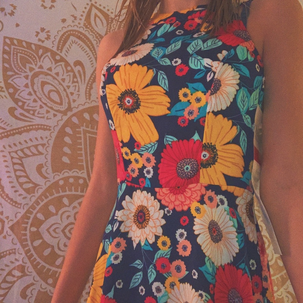 cute flower sundress